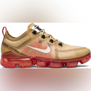 Nike Air Vapor 2019 women size 7 men 5.5 gold, ember glow and metallic silver
